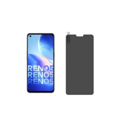 Privacy Screen Protector Compatible for OPPO Reno 5 4G - Matte Finish