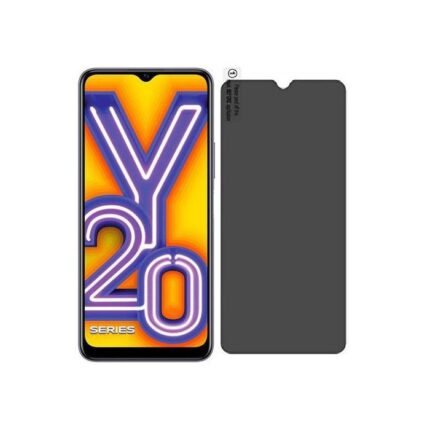 Privacy Screen Protector Compatible for Vivo Y20i - Matte Finish
