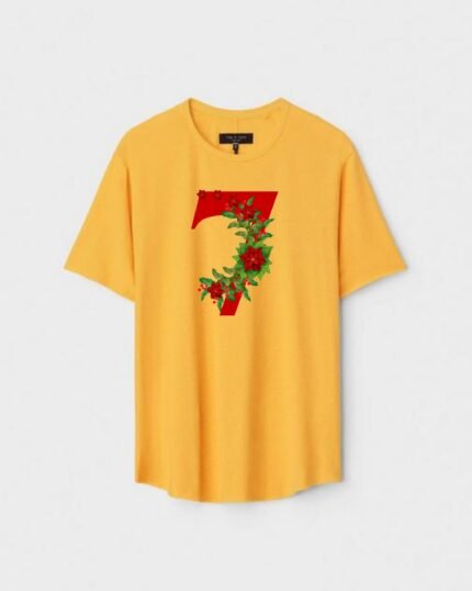 Unisex Designer Premium Quality Printed T-Shirt For Boys And Girls :: Cloth type : Cotton - Colour :: Yellow