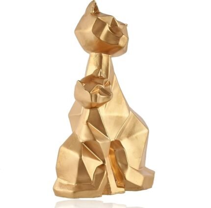 Handcrafted Cat Family Decorative Sculpture for Home D?cor Showpiece Figurine